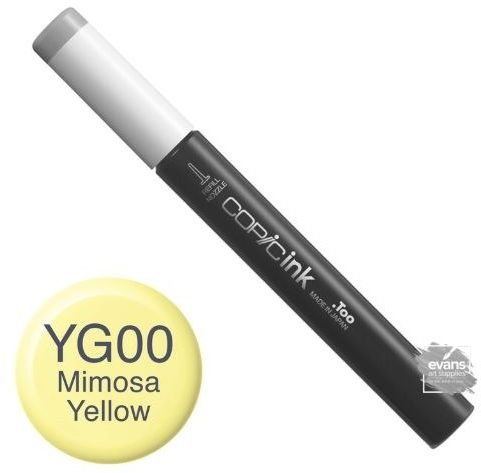 Copic Various Ink - YG00 - Mimosa Yellow - Copic Refill blæk, Copic-penne, Markers, Penne, Penne, kridt & tusch