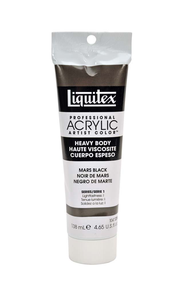 Akrylfärg Heavy Body Liquitex 138 ml - 276 Mars black - Akrylfärger, Konstnärsfärger