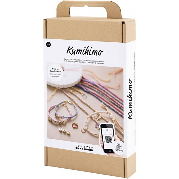 Start DIY Kit Kumihimo - Vänskapsarmband Start DIY Kit Kumihimo - Vänskapsarmband