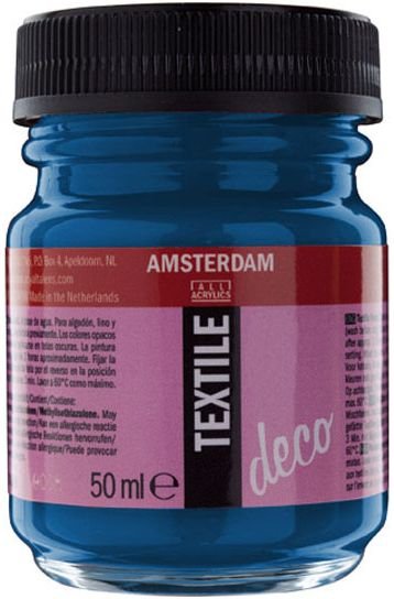 Tekstilmaling - Himmelsblå Transparent - Tekstilfarge, Tekstilfarge, Hobbymaling