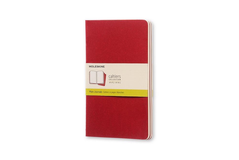 Cahier Journal Large Blank -Cranberry Red - Notesbøger, Kontorartikler