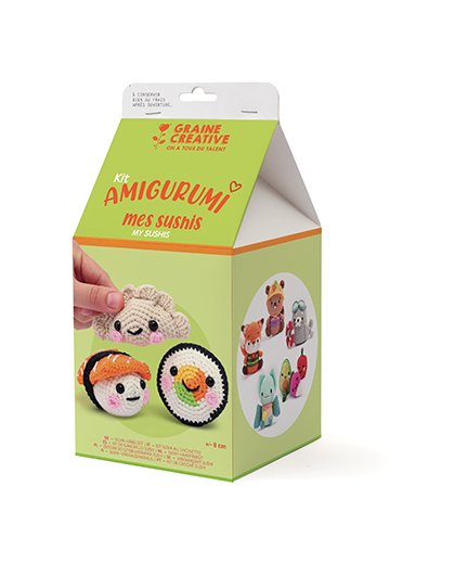 Amigurumi-kit - mina sushi Amigurumi-kit - mina sushi