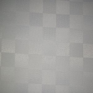 Vaxduk textil vita rutor 140 cm