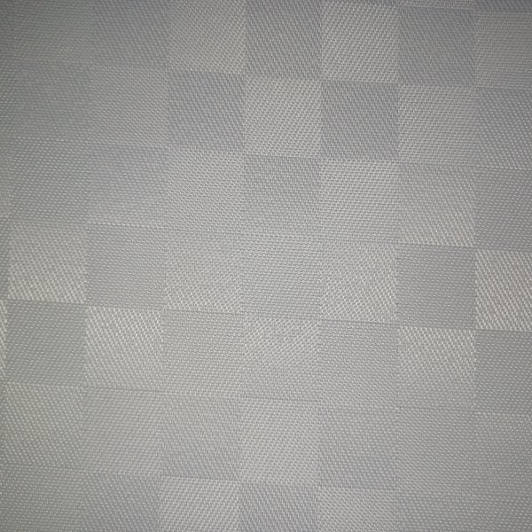 Vaxduk textil vita rutor 140 cm