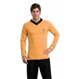 Deluxe klassisk Star Trek trja guld - Medium