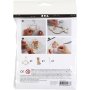 Mini DIY-sett nøkkelring med trefisk - Materialsett Mini DIY-sett nøkkelring med trefisk - Materialsett