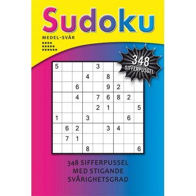 Sudoku medel-svr (gul)