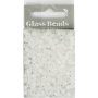 Rocaillepärlor 4 mm Vit 25 g Rocaillepärlor 4 mm Vit 25 g