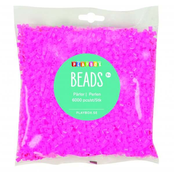 P�rlor 6000 st transparent rosa