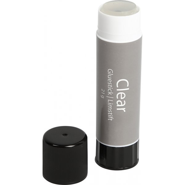 Clear Limstift - Rund - 21 g Clear Limstift - Rund - 21 g