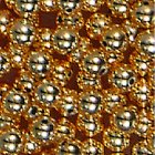 Guldprlor  10 mm - 10-pack.