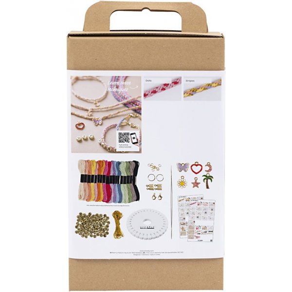 Start DIY Kit Kumihimo - Vänskapsarmband Start DIY Kit Kumihimo - Vänskapsarmband