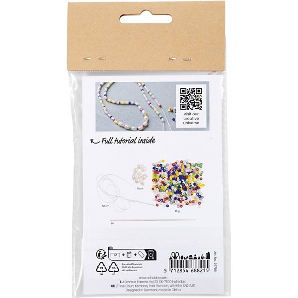 Mini DIY Kit Smycken - Halsband med sötvattenspärlor Mini DIY Kit Smycken - Halsband med sötvattenspärlor