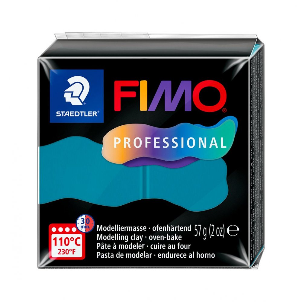 Modellervoks Fimo Professional 57 g - Turkis - Fimolera, Modellere, Hobbyartikler til børn, Hobbymateriale, Håndværk