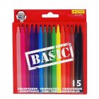 Fiberpennor Basic Sense - 15 pennor