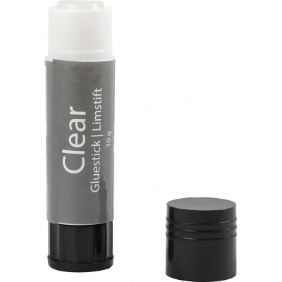 Clear Limstift - Rund - 10 g