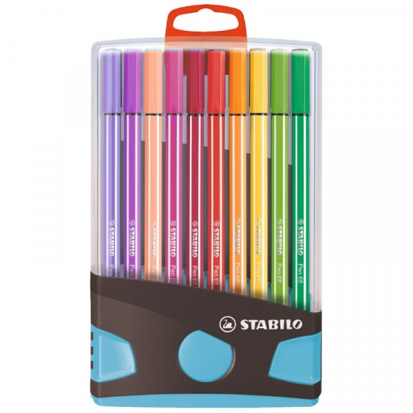 Fiberpenna Brush 68 20-pack Color Parade - Blue
