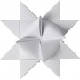 Stjrnstrimlor - vit - 11,5 cm - 100 strimlor