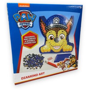 Paw Patrol diamantm�lning Chase 18x18 cm