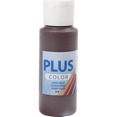 Plus Color Hobby maling - chokolade - 60 ml