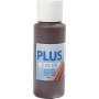 Plus Color Hobbymaling - sjokolade - 60 ml