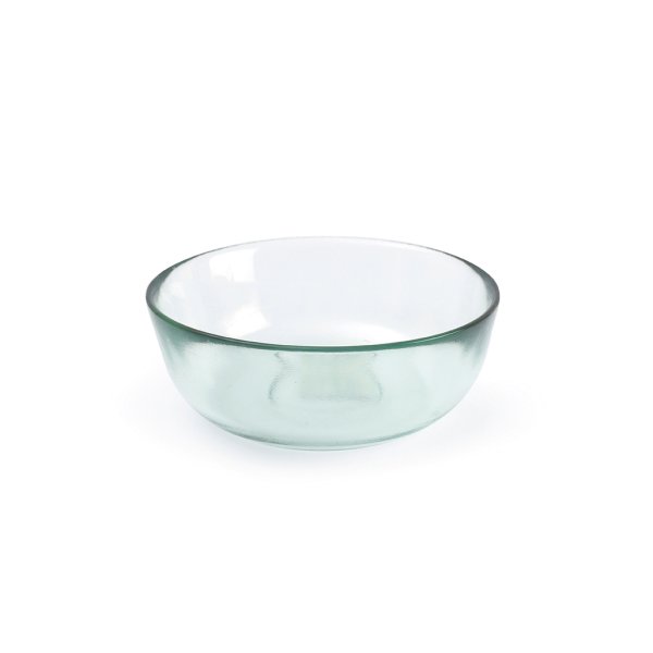 Basiskopp i �tervunnet glas, � 14 cm