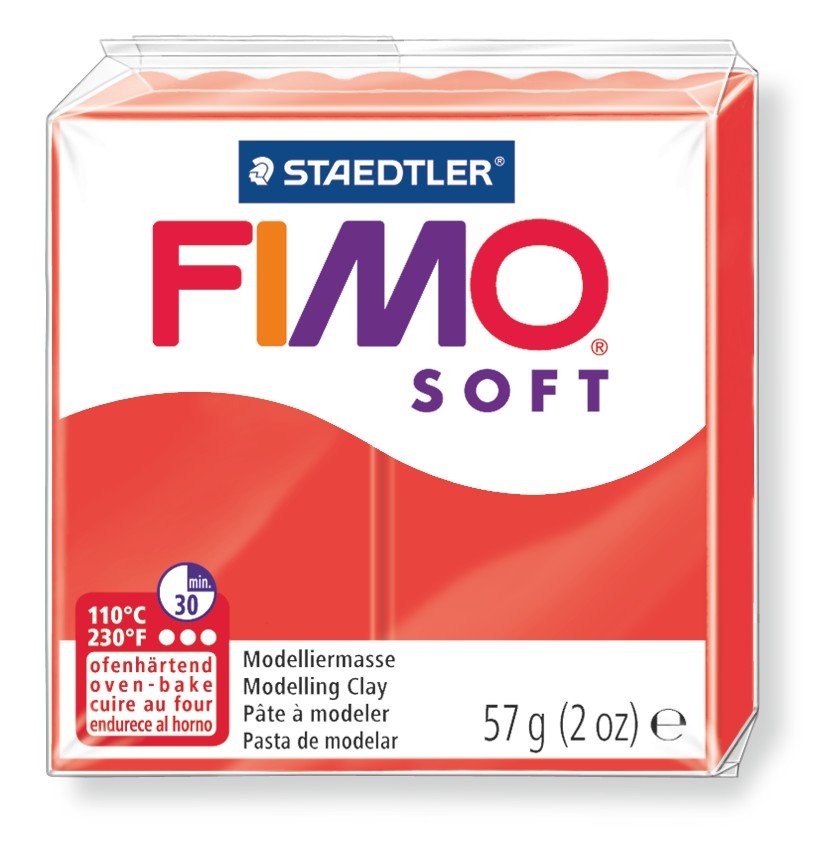 Modellervoks Fimo Soft 57 g - Indisk Lyserød - Fimolera, Modellere, Hobbyartikler til børn, Hobbymateriale, Håndværk