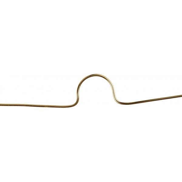 Aluminiumtråd - Ø1 mm - guld - 16 m Aluminiumtråd - Ø1 mm - guld - 16 m