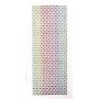 Flerfärgad bling-dekoration 10 x 25,5 cm Flerfärgad bling-dekoration 10 x 25,5 cm