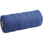 Makramésnor 1 mm 315 m Blå 220 g Makramésnor 1 mm 315 m Blå 220 g