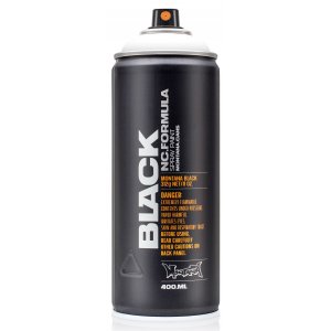 Sprayf�rg Montana Black 400ml - Snow White
