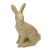 PappArt Figur Siddende kanin - 15x25x8 cm
