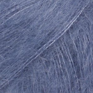 DROPS Kid-Silk Uni Colour garn 25g - Stormbl� (39)