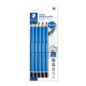Mars Lumograph Jumbo Pencils - 5 blyanter