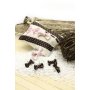 Tygtejp med prickar, brun 15 mm x 5 m Tygtejp med prickar, brun 15 mm x 5 m