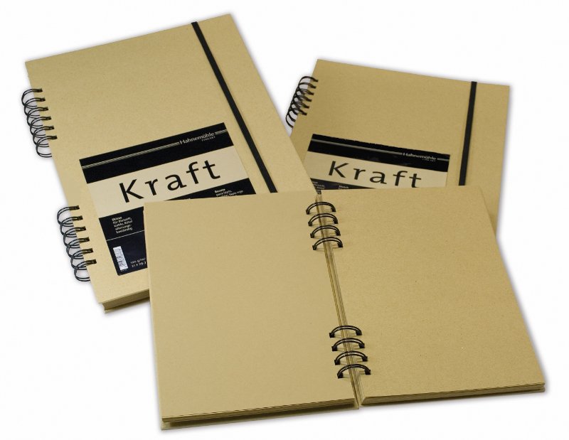 Sketchbook Hahnemühle Kraft 120 g - A5 - Skitseblok, Blok