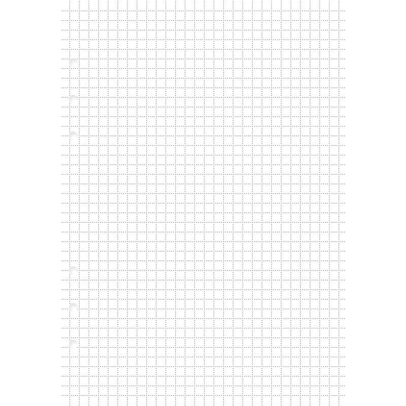 Refill til Filofax Clipbook - A5 Ternet - Tilbehør kalender, Filofax, Systemkalendere, Kalender, Kontorartikler