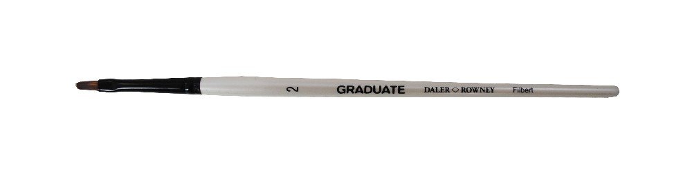 Akrylpensel Graduate Synthetic Filbert - 2 - Akrylpensler, Pensler
