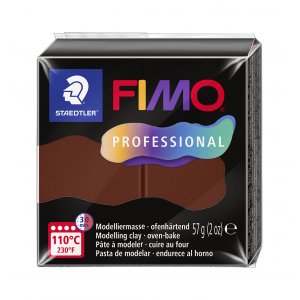 Modellera Fimo Professional 57 g - Choklad