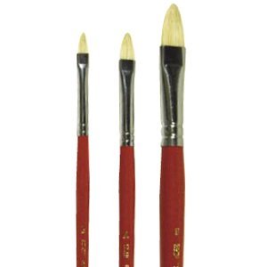 Filbertpensel - flat Filbertpensel - flat