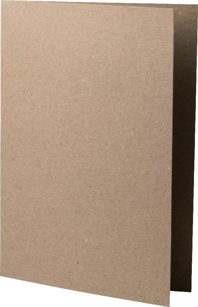 Papperix A6 Kort Dobbelt Portræt - 5-pak - Kvist - kort fremstillet af genbrugspapir - 105x148 mm (A6), Kort, Kort & kuvert, Scrapbooking, Håndværk