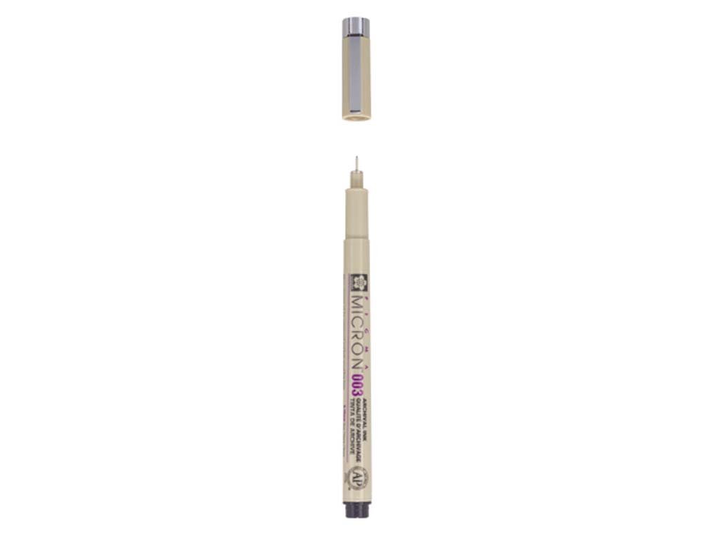 Pigma Micron (003) Sort - 0,15 mm - Fineliners, Penne, Penne, kridt & tusch