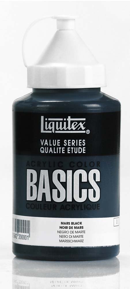 Akrylfärg Liquitex 400 ml - 276 Mars black - Akrylfärger, Konstnärsfärger