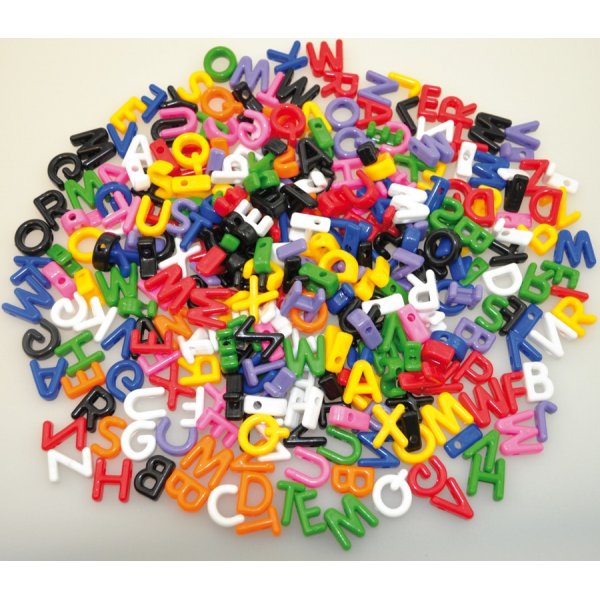 Plastperler 500 g ABC