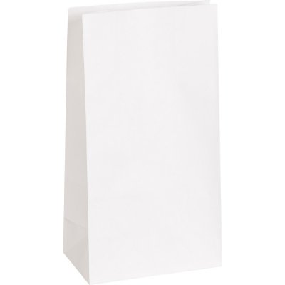 Papirpose - Hvid