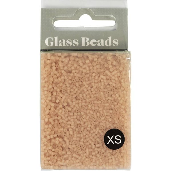 Rocaillepärlor 1,7 mm Peach Center 25 g Rocaillepärlor 1,7 mm Peach Center 25 g