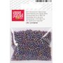 Bohemiska rocaillep�rlor 2,5 mm, 20 g, svart matt