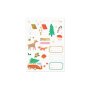 Julstickers Winter Forest 2-7 cm mix - 20 stickers Julstickers Winter Forest 2-7 cm mix - 20 stickers