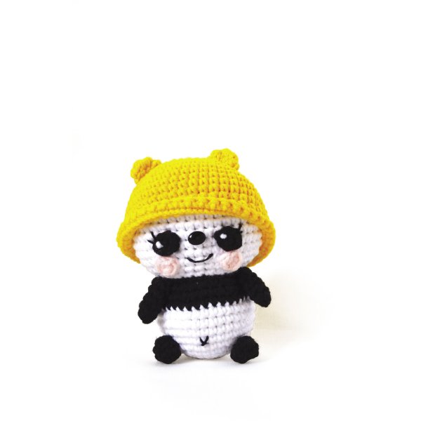 Amigurumi-kit panda 10 cm Amigurumi-kit panda 10 cm