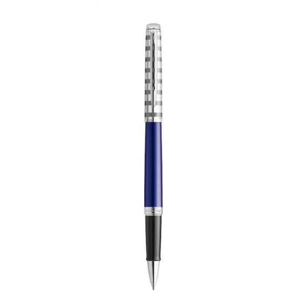 Rollerballpenna Waterman Hémisphère Deluxe French Riviera - Marinblå - Fine Rollerballpenna Waterman Hémisphère Deluxe French Riviera - Marinblå - Fine